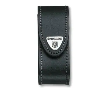 Victorinox Funda de Cuero Negra 98 mm