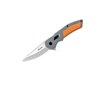 Buck Hexam Folding Gris/Naranja