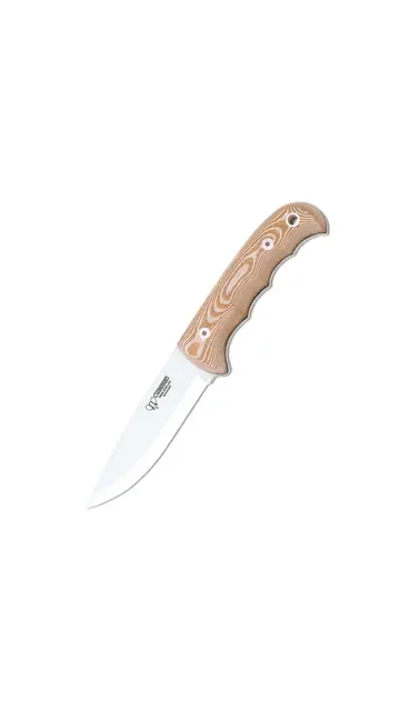 Cudeman Cuchillo Bushcraft con Mango de Micarta Natural