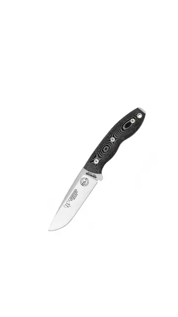 Cudeman Cuchillo Bushcraft con Mango de Micarta Negra