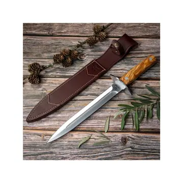 Cudeman Cuchillo Interceptor con Madera de Olivo