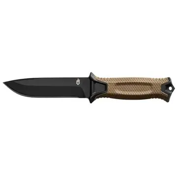 Gerber Strongarm Fijo Filo Liso Coyote