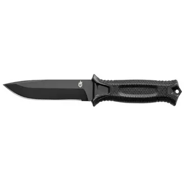 Gerber Strongarm Fijo Negro Filo Liso