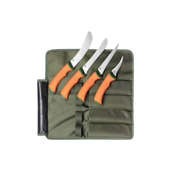 Øyo Set de Cuchillos de Caza Dyranut, 4 Piezas