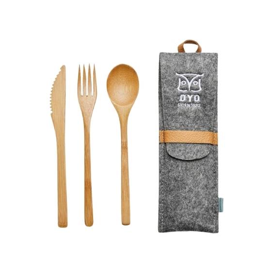 Øyo Set de Cubiertos de Senderismo