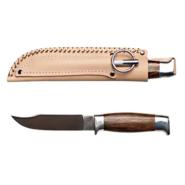 Vangedal Cuchillo de funda SK4 con acero para afilar