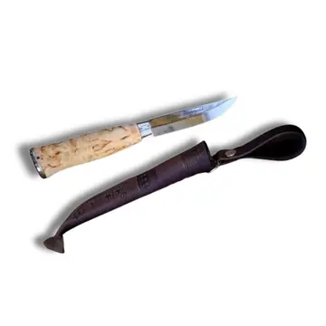 Iisakki Järvenpää Pikku Uppo Knife - Dark + Oiled