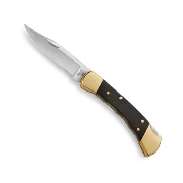 Buck 110 Folding Hunter®, Empuñadura con Ranuras para Dedos